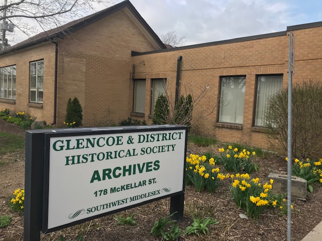 The Archives in Glencoe, Ontario, Canada