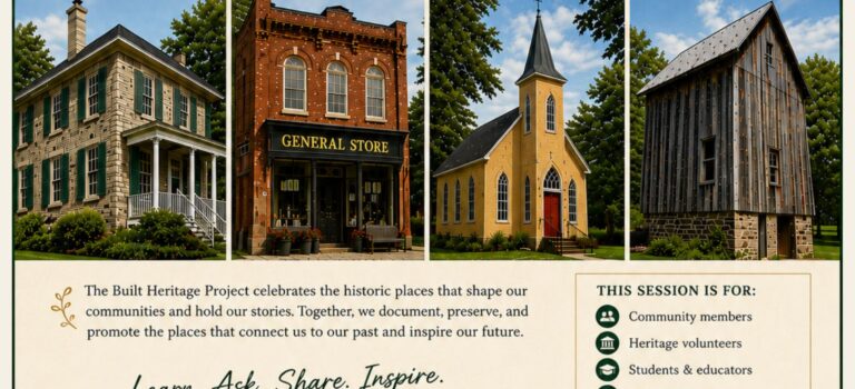 June 20 – Built Heritage Project-Evan Abma